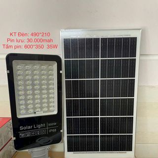 Đèn đường 500w năng lượng mặt trời