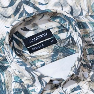 Áo Sơ Mi Nam Ngắn Tay Họa Tiết Hè,Vải Trung Quốc