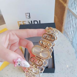XẢ KHO ĐỒNG HỒ NỮ CAO CẤP PENDI MẶT CHỮ NHẬT DÂY LOGO HÃNG