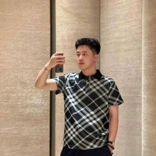 Áo thun nam. Áo thun polo có cổ nam cao cấp. Chất cotton  gai dệt kim vừa vặn