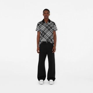 Áo thun nam. Áo thun polo có cổ nam cao cấp. Chất cotton  gai dệt kim vừa vặn