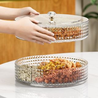 Khay Đựng Mứt Tết Kim Cương Cao Cấp Sang Trọng Hiện Đại