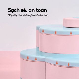 Khay Đựng Mứt Tết 2 Tầng Xoè Hoa Hộp Đựng Bánh Kẹo Tết 2 Tầng 10 Cánh Cao Cấp Đón Tết