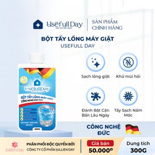 Bột Tẩy Lồng Máy Giặt Công Nghệ Sinh Học Usefull Day 300g