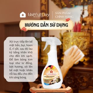 Nước Thơm Bao Sái Bàn Thờ Công Nghệ Sinh Học Usefull Day 500ml