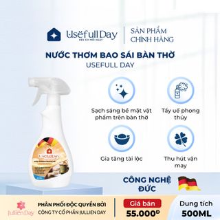 Nước Thơm Bao Sái Bàn Thờ Công Nghệ Sinh Học Usefull Day 500ml