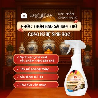 Nước Thơm Bao Sái Bàn Thờ Công Nghệ Sinh Học Usefull Day 500ml