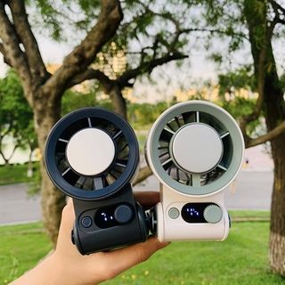 Quạt mini cầm tay 199 cấp độ gió có sò lạnh siêu mát