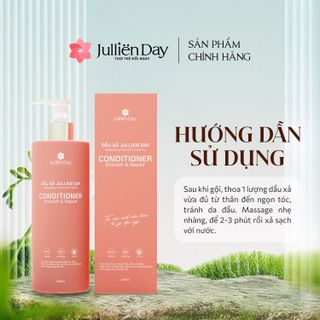 Dầu xả dưỡng bóng mượt và phục hồi tóc Jullien Day 500ml