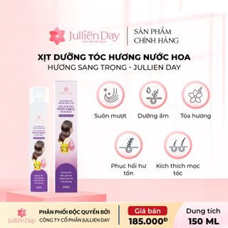 Xịt dưỡng tóc hương nước hoa Jullien Day - Hương sang trọng 150ml