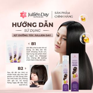 Xịt dưỡng tóc hương nước hoa Jullien Day - Hương sang trọng 150ml