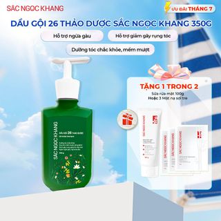 Dầu Gội 26 Loại Thảo Dược [350g] TẶNG 1 trong 2 quà