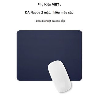 Lót Chuột Da Cao Cấp 2 Mặt | Kích Thước 25x21cm | Êm Tay – Sang Trọng – Bền Đẹp