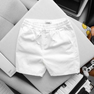 Quần Short Nam Kaki Dày Cạp Chun Form Suông Dáng Trên Gối Vải Mềm Mại