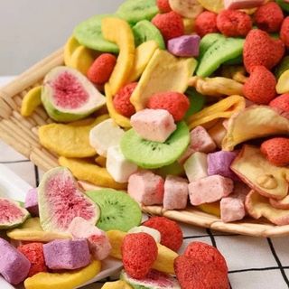 Trái Cây Mix Vị sấy Thăng Hoa Cao Cấp