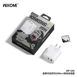 Cóc sạc WEKOME U60 - 20W - USB + TYPEC giá sỉ