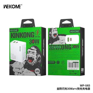 Sạc WEKOME U65 - 30W - USB + TYPEC