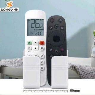 Giá Đỡ Kẹp Điện Thoại Treo Dán Tường Cho Smartphone, Remote Điều Khiển Máy Lạnh - SONGANH