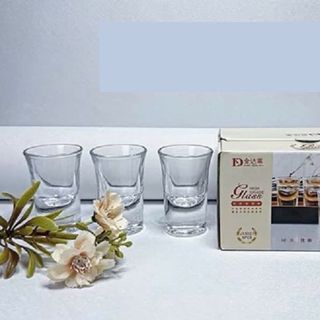 BỘ 6 LY THỦY TINH UỐNG RƯỢU 20ML JX5030