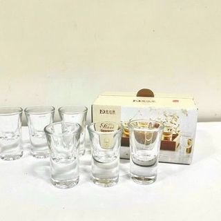 BỘ 6 LY THỦY TINH UỐNG RƯỢU 20ML JX5030