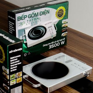 BẾP GỐM ĐIỆN CAO CẤP TATAMI ĐA NĂNG 3500W KHÔNG KÉN NỒI