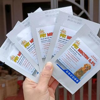 Bột trộn thức ăn trị ve bọ - ghẻ cho chó