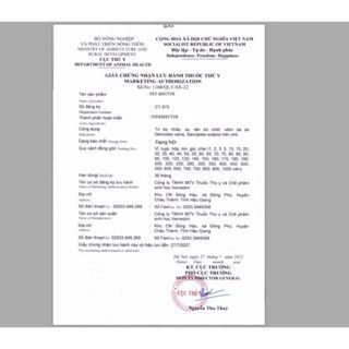 Gói Bột Trộn Thức Ăn Trị Ve Bọ Ghẻ Cho Chó Mèo Hiệu Quả Cao