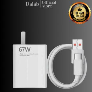 Bộ cáp sạc xiaomi 67W
