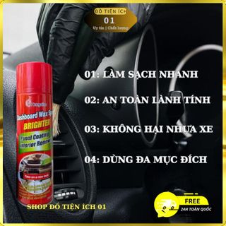 Chai Xịt Bảo Dưỡng Phục Hồi Nhựa Nhám Sprayking Loại Mới HENGSITUO 500ml - Làm Sạch, Làm Bóng Nội Thất Ô Tô, Vệ Sinh Ghế Da, Nhựa, Hương Thơm Dịu Nhẹ