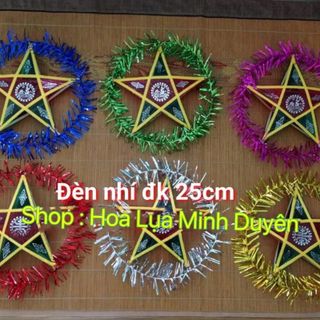 Combo 10 Đèn Ông Sao Mini đk 25cm , Chiếc Đèn Ông Sao Nhí . Rước Đèn Ông Sao