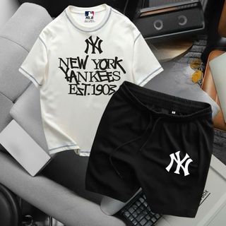 Set co tron unisex mlb mau moi 2025