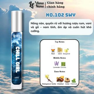 No.102 SWY Chill Guy - Nước hoa nam 10ml-30ml siêu hot hit - Nam tính - Tarohoko