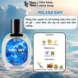 No.102 SWY Chill Guy - Nước hoa nam 10ml-30ml siêu hot hit - Nam tính - Tarohoko