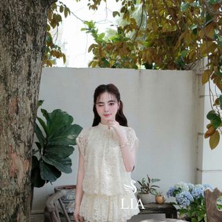 Váy ren tiểu thư cho nữ