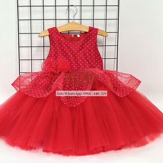 [3-5 TUỔI] ĐẦM BÉ GÁI CHẤT COTTON BB-DAC-02