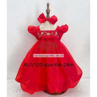 Đầm Công Chúa Bé Gái 6–24 Tháng | Thiết Kế Xòe Bồng, Vải Lưới 3 Tầng + Lót Cotton Mềm | Mẫu Mới 2025