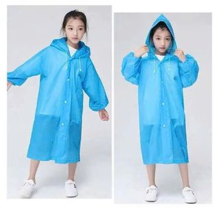 ÁO MƯA POCKET NHẬT BẢN TRONG SUỐT CHO BÉ