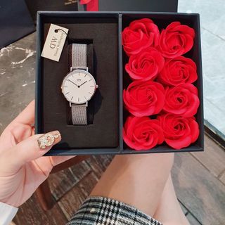 SET DANIEL W CAO CẤP LƯỚI VÀ HOA HỒNG SIZE NAM VÀ NỮ