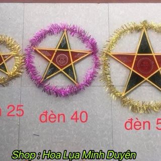 Combo Sỉ 10 Đèn Ông Sao 50cm , Chiec Đèn Ông Sao Size Đại , Rước Đèn Ong Sao