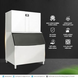 Máy làm đá công suất 880kg – ZH2000-Công suất lớn, lắp đặt bảo hành tận nơi