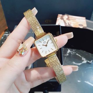 SALE BỎ MẪU ĐỒNG HỒ NỮ THỜI TRANG DANIEL W LƯỚI VUÔNG