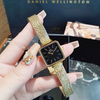 SALE BỎ MẪU ĐỒNG HỒ NỮ THỜI TRANG DANIEL W LƯỚI VUÔNG