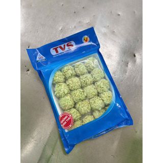 Chả cá cốm dẹp xanh tân việt sin 20 viên vĩ 500gr (hoa tốc giao)