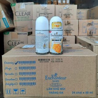 Lăn Khử Mùi Enchanteur (Thùng 24 Chai x 50ml)