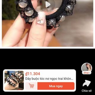 DÂY CỘT NGỌC PHỐI REN SIU XINH