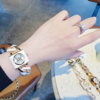 SALE BỎ MẪU ĐỒNG HỒ NỮ THỜI TRANG MICHAEL K MẶT Ổ KHOÁ NHỰA
