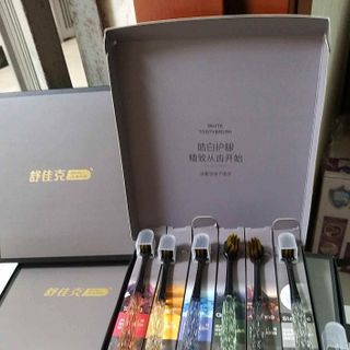 Set 6 chiếc bàn chải đánh răng ADONGFRESH cao cấp Nhật Bản Bàn