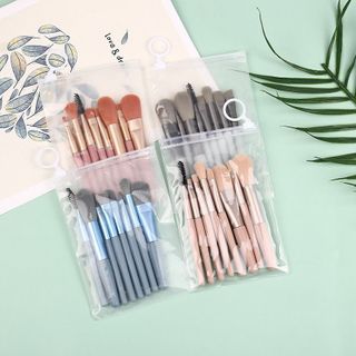 Bộ 8 cọ trang điểm trong túi zip