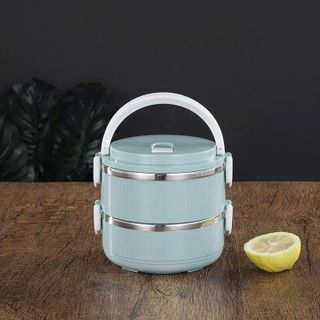 HỘP CƠM GIỮ NHIỆT LÚA MẠCH 2 TẦNG