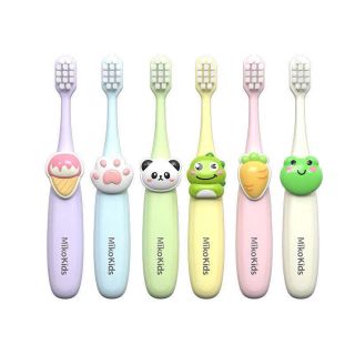 Set 6 bàn chải cho bé từ 3 - 12 tuổi